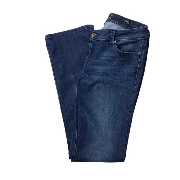 DL1961 Cindy Slim Boot Cut Low Rise Stretch Jeans - Picture 2 of 8